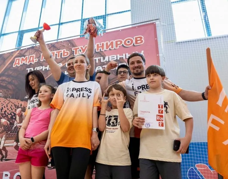 Команда "ИМПРЕСС" заняла призовое место в соревнованиях по нормативам ГТО
